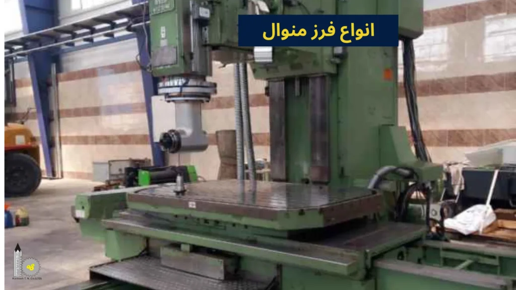 انواع فرز منوال