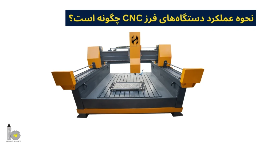 نحوه عملکرد دستگاههای فرز CNC