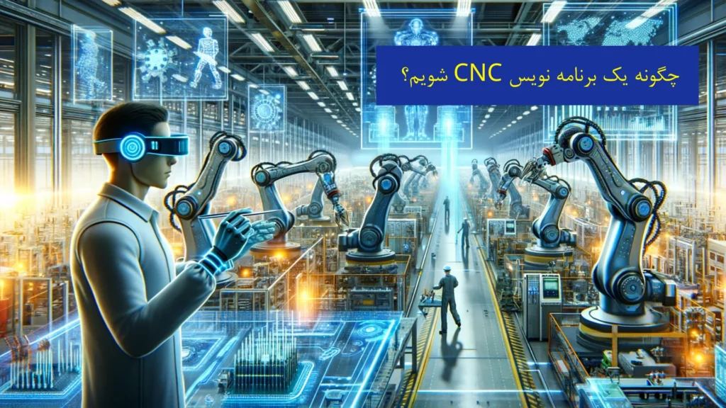 چگونه یک برنامه‌نویس CNC شویم؟​