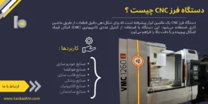 دستگاه فرز CNC چیست و چه انواعی دارد؟