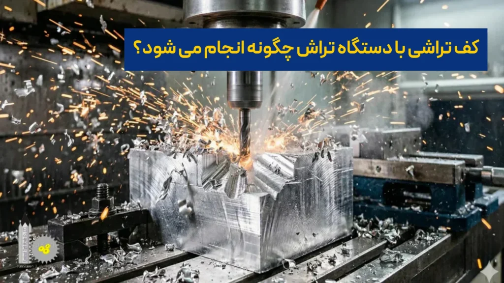کف تراشی با دستگاه تراش چگونه انجام می‌شود؟​