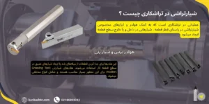 عملیات شیار تراشی در تراشکاری چیست؟