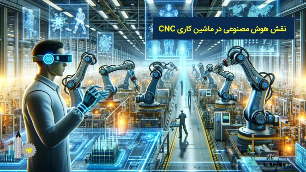 نقش هوش مصنوعی در ماشین‌کاری CNC​