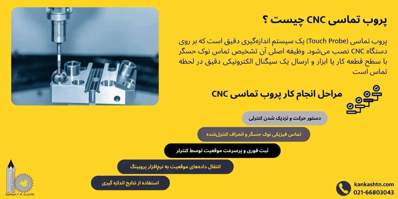 پروب تماسی CNC چیست؟
