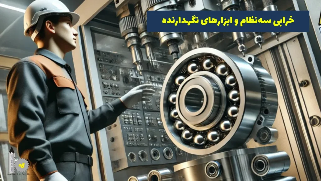 خرابی‌های رایج دستگاه CNC​ - خرابی سه‌نظام و ابزارهای نگهدارنده