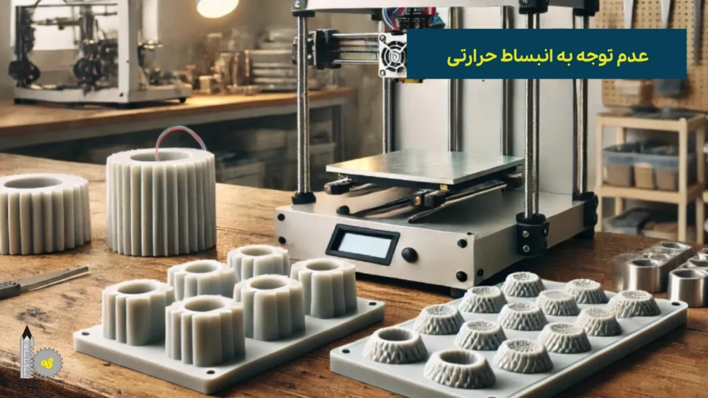 معرفی اشتباهات رایج در ساخت قالب CNC​ - عدم توجه به انبساط حرارتی