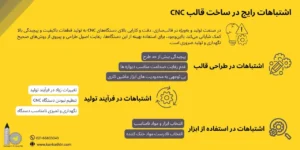 اشتباهات رایج ساخت قالب CNC
