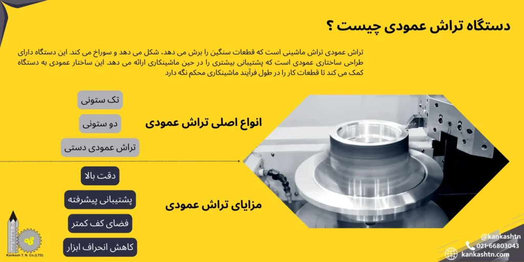 دستگاه کاروسل (ماشین تراش عمودی) چیست؟